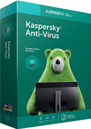 Kaspersky Anti-Virus лицензия на 2 ПК на 1 год