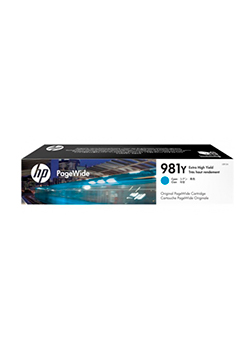 Картридж HP Europe 981Y голубой Extra High Yield PageWide (L0R13A)